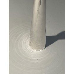 Vase Soliflore « Cardinale » en Métal Argenté, Design, Tra | Maison Barrois