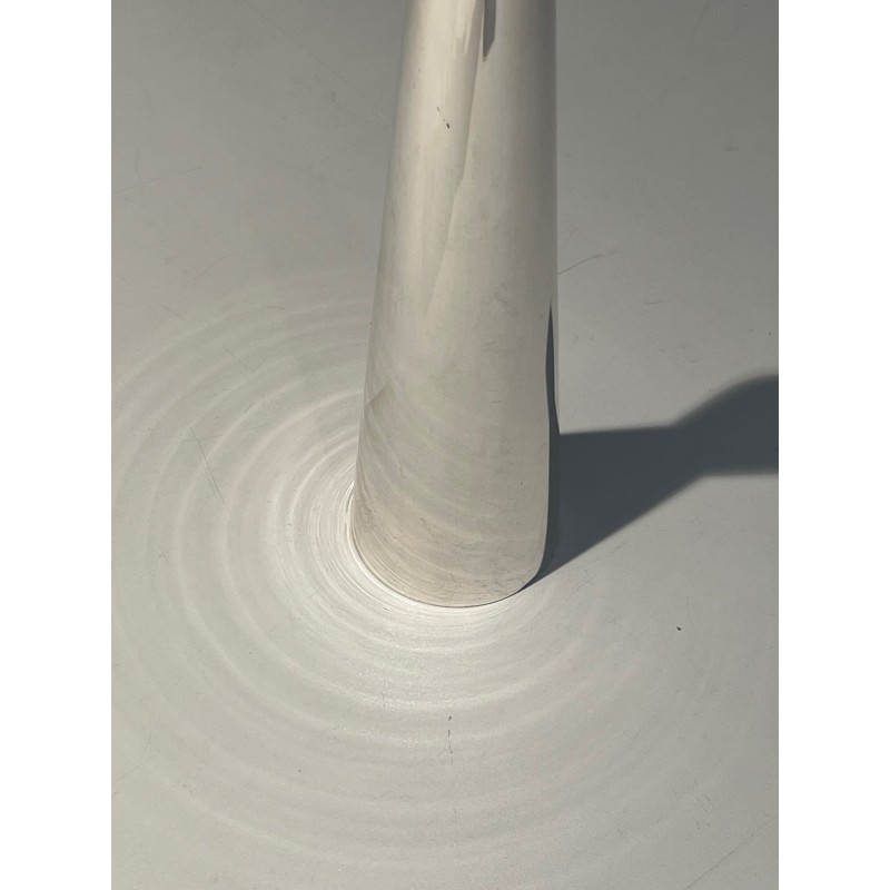 Silvered Metal Bud Vase, Italian Work, “Cardinale”, circa | Maison Barrois