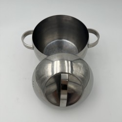 Seau à Glaçon en Acier Inoxydable, Design, Travail Scandin | Maison Barrois