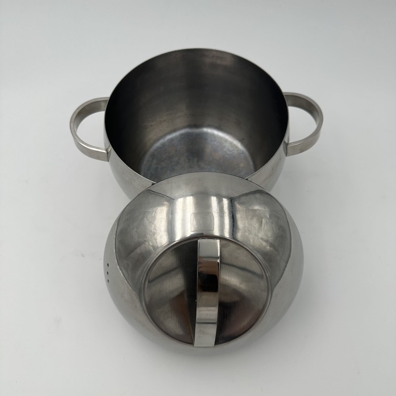 Seau à Glaçon en Acier Inoxydable, Design, Travail Scandin | Maison Barrois