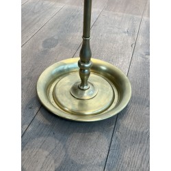 Umbrella Stand (and Cane Stand) in Brass with Openwork Tra | Maison Barrois