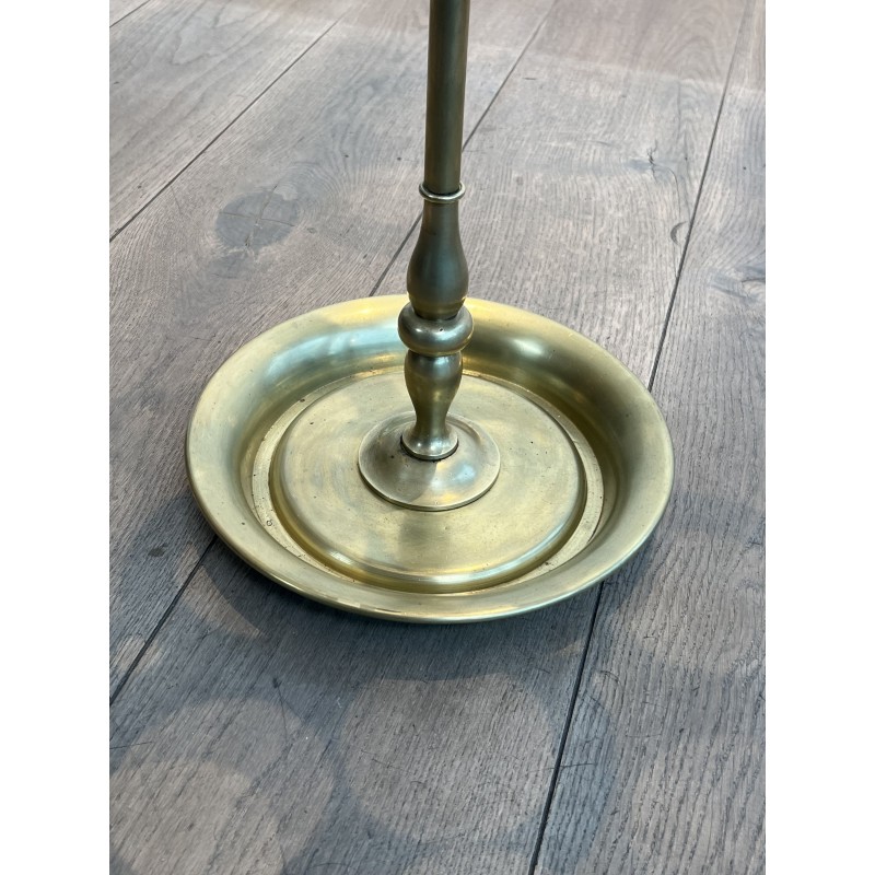 Umbrella Stand (and Cane Stand) in Brass with Openwork Tra | Maison Barrois