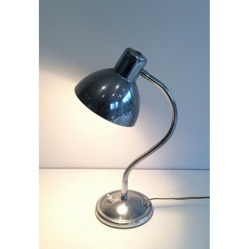 Lampe Chrome Flexible et Articulée, vers 1960