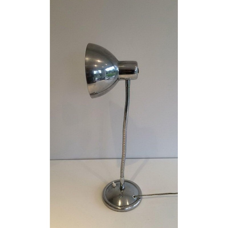 Lampe Chrome Flexible et Articulée, vers 1960