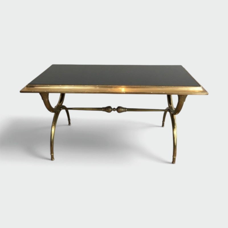 Table Basse Bronze Laiton Raymond Subes 1940 | Maison BARROIS