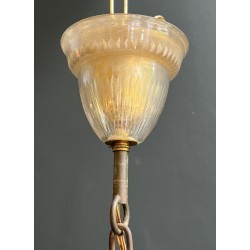 Ten-Arm Murano Crystal Chandelier, Italian Work, circa 1970 – Maison BARROIS