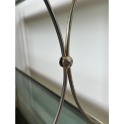 Étagère Néoclassique Métal Argenté, Attribuée Maison Jansen, vers 1940 | Maison BARROIS