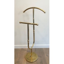 Valet Stand in Brass, Mid-Century, French, circa 1970