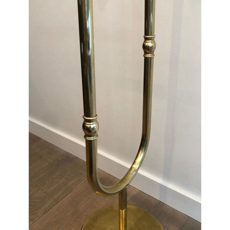 Valet Stand in Brass, Mid-Century, French, circa 1970