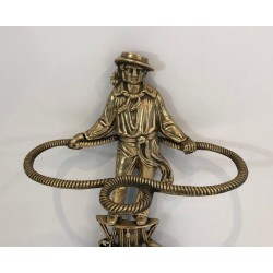 Porte-Parapluie en Bronze Figuratif, Marin, Art Nouveau, France, v. 1900