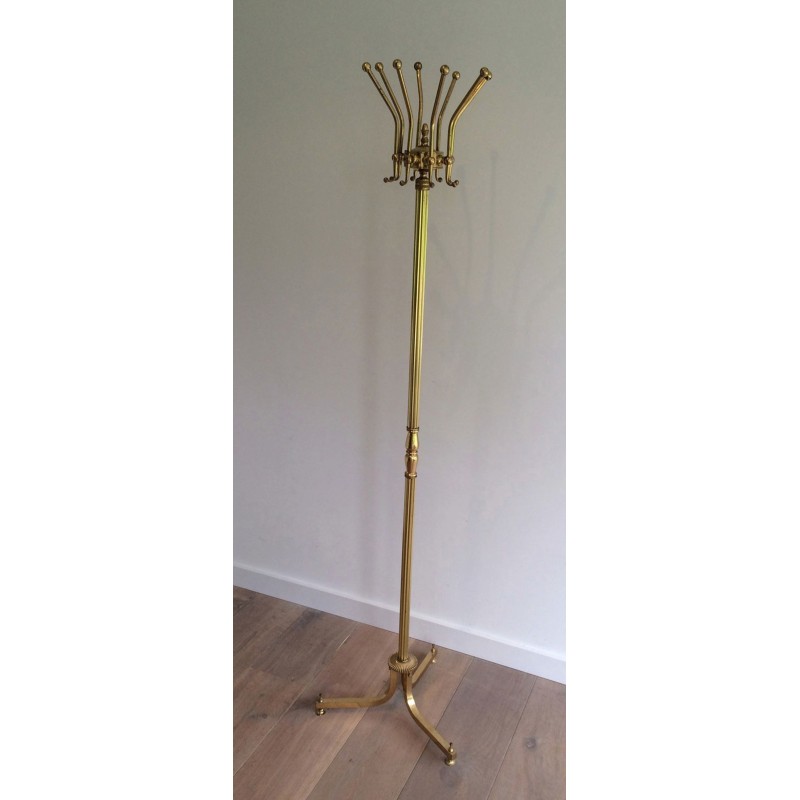 Porte-Manteau de Style Néoclassique en Laiton