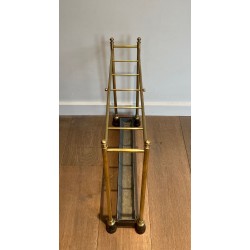 Porte-Parapluies Laiton et Fonte, Art Nouveau, France, v. 1900