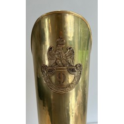 Porte-Parapluie en Forme de Botte en Laiton, France, v. 1940