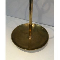 Porte-Parapluies Rond en Laiton, France, Belle Époque, v. 1900