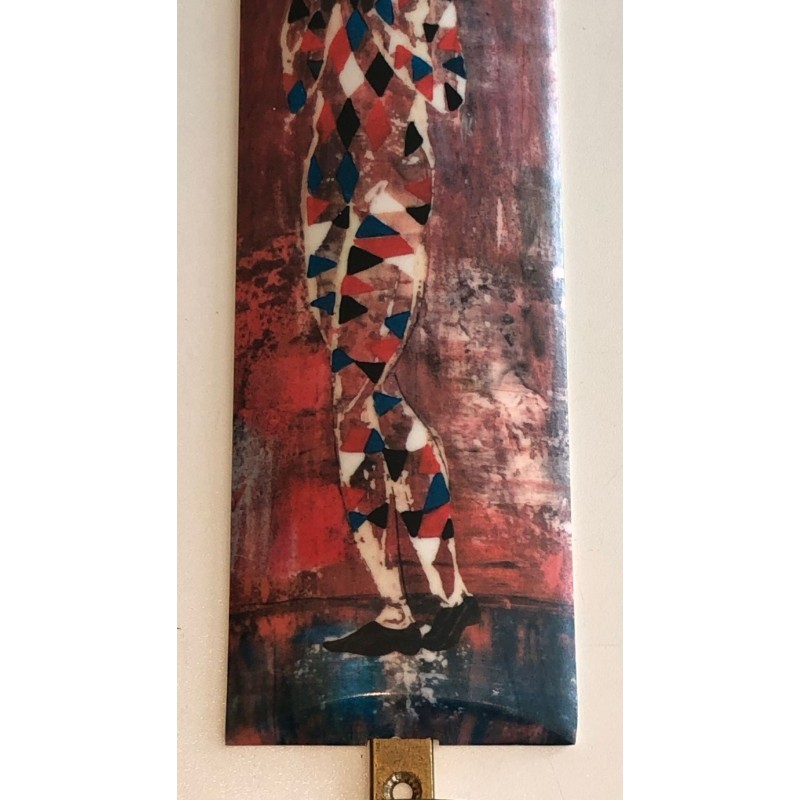 Pair of Commedia dell'Arte Coat Hooks, in the Taste of Fornasetti, c. 1970