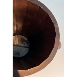 Porte-Parapluie Brutaliste en Bois