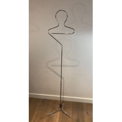 Valet de Nuit en Chrome, Mid-Century Modern, France, 1960 | Maison BARROIS