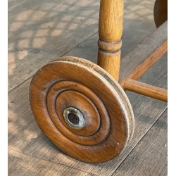 Rattan Cradle on Casters, French, circa 1950 | Maison BARROIS