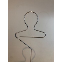 Valet de Nuit en Chrome, Mid-Century Modern, France, 1960 | Maison BARROIS