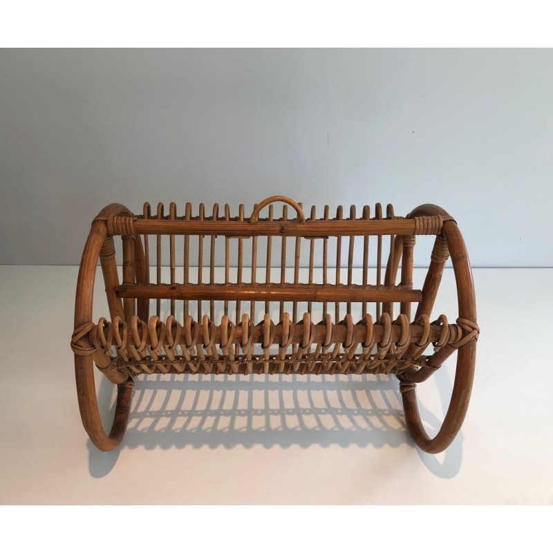 Porte-Revues en Rotin