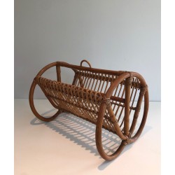 Porte-Revues en Rotin