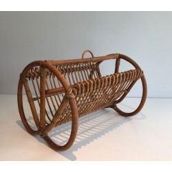 Porte-Revues en Rotin