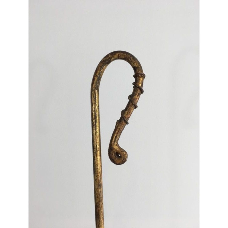 Gilt Iron Umbrella Stand Art Déco French circa 1935
