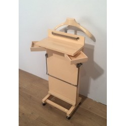 Lacquered Wood Valet Stand, Mid-Century Modern, French circa 1975 | Maison BARROIS