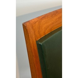 Fauteuils Art Déco Chêne Cuir De Coene Frères, Belgique vers 1935 | Maison BARROIS