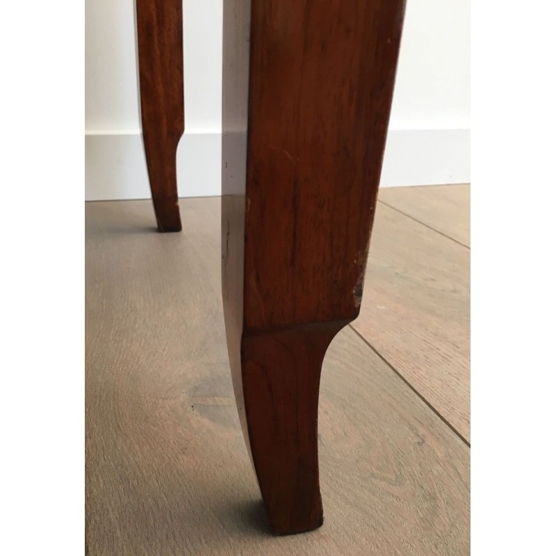 Rare Set of 8 Art Deco Mahogany Armchairs, French Work, circa 1930 | Maison BARROIS