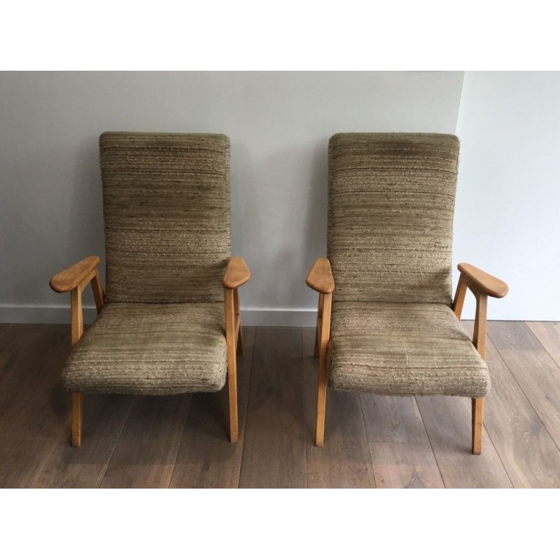 Pair of Vintage French Armchairs | Maison BARROIS