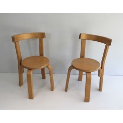 3 Chaises d’Enfant Design Mi-Siècle, vers 1970 | Maison BARROIS