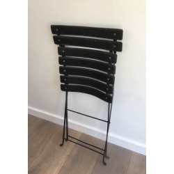 Paire de Chaises en Cuir, Milieu du Siècle, vers 1950 | Maison BARROIS