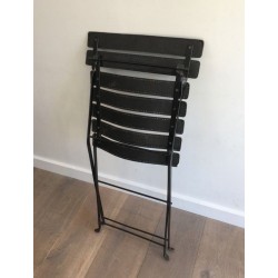 Paire de Chaises en Cuir, Milieu du Siècle, vers 1950 | Maison BARROIS