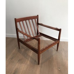 Paire de Fauteuils Modernistes Scandinaves Marqués, 1970 | Maison BARROIS