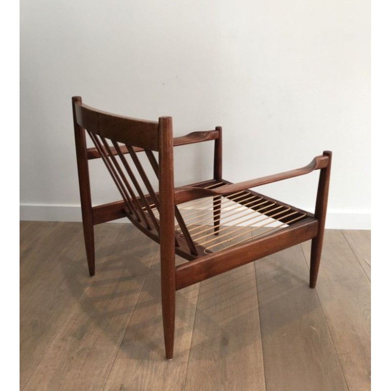 Paire de Fauteuils Modernistes Scandinaves Marqués, 1970 | Maison BARROIS