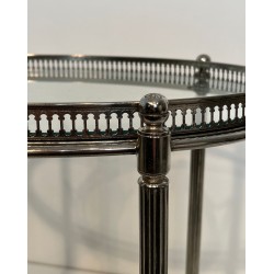 Maison Jansen Silvered Brass Drinks Trolley, circa 1940 | Maison BARROIS