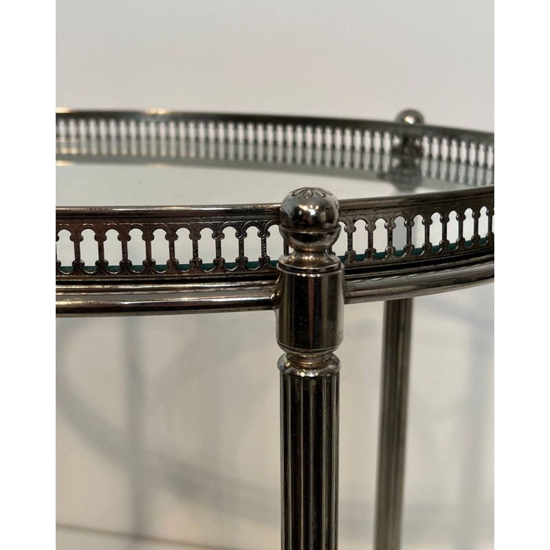 Maison Jansen Silvered Brass Drinks Trolley, circa 1940 | Maison BARROIS