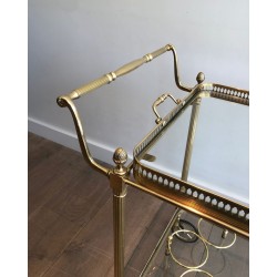 Neoclassical Brass Drinks Trolley by Maison Jansen, circa 1940 | Maison BARROIS