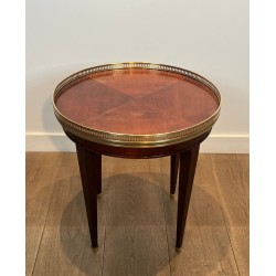 Pair of Neoclassical Mahogany Bouillotte Tables, French Work, circa 1940 | Maison BARROIS