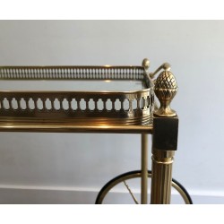 Neoclassical Brass Drinks Trolley by Maison Jansen, circa 1940 | Maison BARROIS
