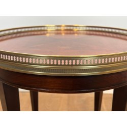 Pair of Neoclassical Mahogany Bouillotte Tables, French Work, circa 1940 | Maison BARROIS