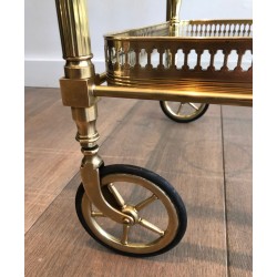 Neoclassical Brass Drinks Trolley by Maison Jansen, circa 1940 | Maison BARROIS