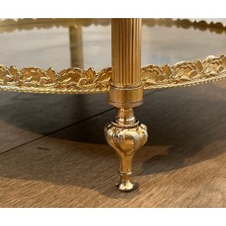 Guéridon Triple Plateaux Miroirs Églomisés, Maison Jansen, vers 1940 | Maison BARROIS