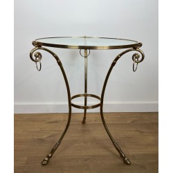 Guéridon en Laiton de la Maison Jansen