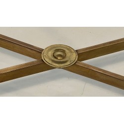 Paire de Bouts de Canapé Néoclassiques Laiton et Marbre, Maison Jansen, vers 1940 | Maison BARROIS