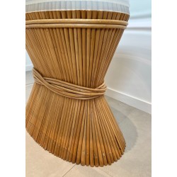 Wheat-Sheaf Dining Table, Elinor McGuire, circa 1975