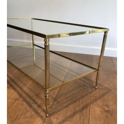 Table Basse en Laiton dans le Goût de la Maison Jansen