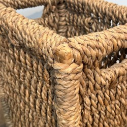 Handwoven Natural Rope Wastepaper Basket