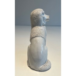 Pair of Staffordshire Porcelain Cavalier King Charles Spaniel Dogs Figures